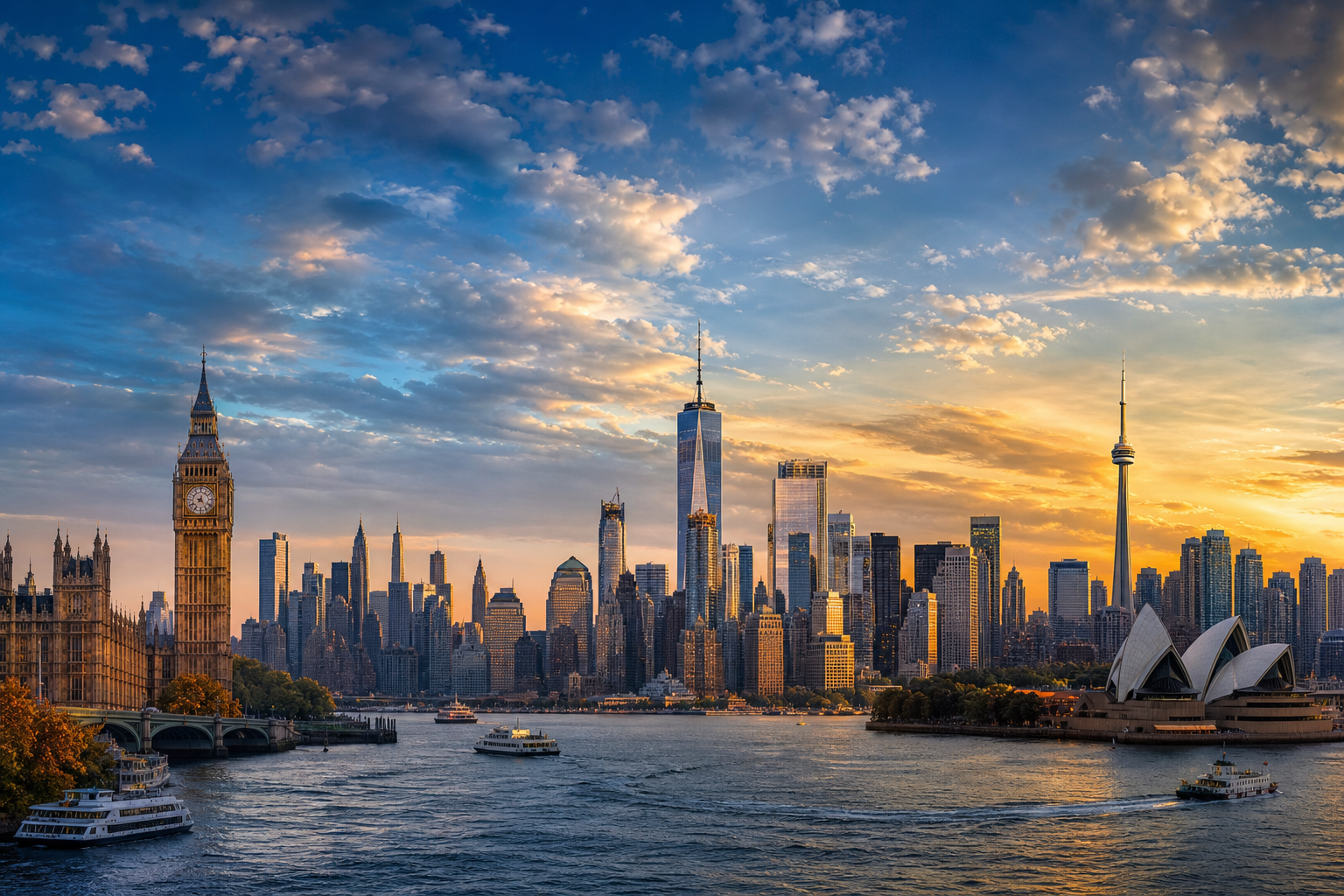 Global cities and universities for international students