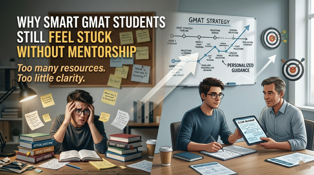 Why Smart GMAT Students Still Get Stuck Without Personalized Mentorship